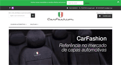 Desktop Screenshot of carfashion.com.br